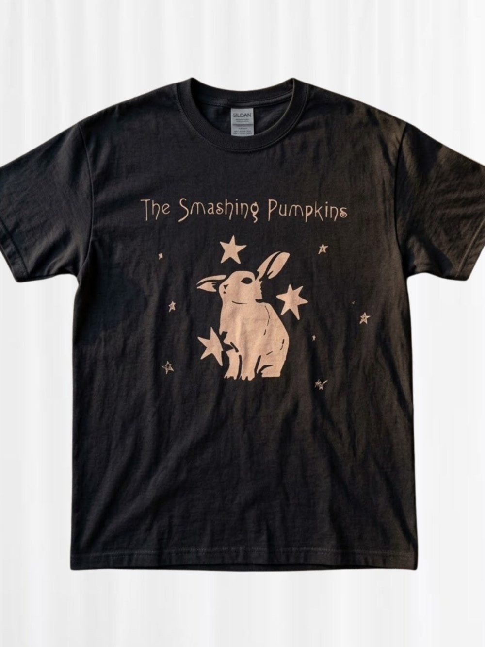 The smashing pumpkins rabbit stars graphic T-shirt